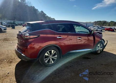 2020 Nissan Murano Sv z USA, uszkodzony, nr VIN 5N1AZ2BS8LN103982
